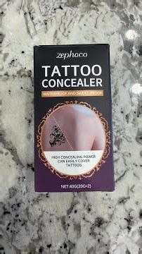 Check out this tattoo cover-up cream! JYOVQXF