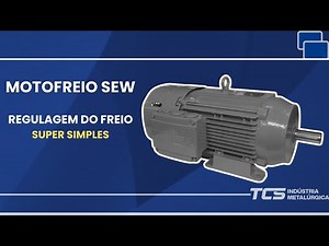 Aprenda regular o freio do motofreio SEW em 1 min