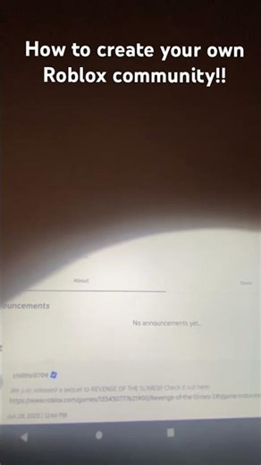 How to create your OWN Roblox community!! #funny #Galaxity