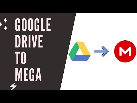 How to transfer files Google drive to mega without Downloading