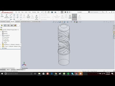 How To Make Locking Mechanism Solidworks Plastics
