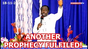 27K views · 575 reactions | PROPHECY ON NIGERIA FULFILED! . MAJOR PROPHET'S DAVID KINGLEO. DIRECT LINE:+2348034225866 | Glorious Mount of Possibility Church | Facebook