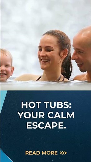 Hot tubs: your calm escape.