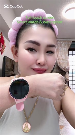 Lightweight Waterproof Smart Watch with Full Touch Screen