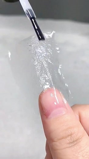 Have you ever used plastic wrap for your nails,let’s try it😎😎 #nails2023 #nails2023trend #nails2023❤️