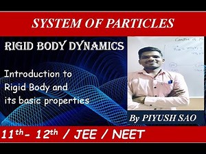 Rigid Body Explained | Introduction & Basic Properties. #rigidbody #rotation