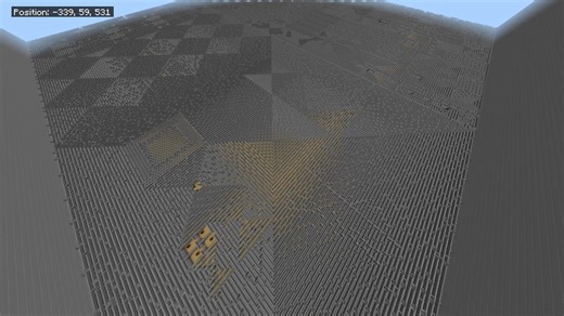 Possibly worlds largest Maze? (1 million block area)