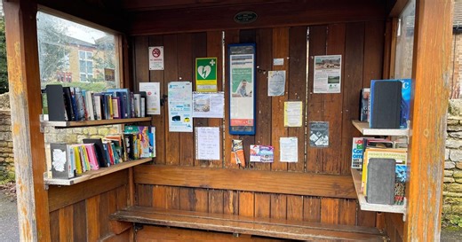 ‘Little libraries’ hidden within Cambridgeshire village bus stops