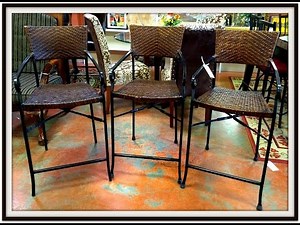 Wrought Iron Bar Stools With Backs