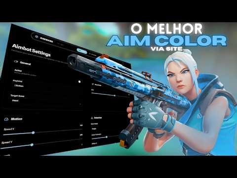EU ALCANCEI O ASCENDENTE NO VALORANT COM O MELHOR AIMCOLOR VIA SITE DE 2027 !