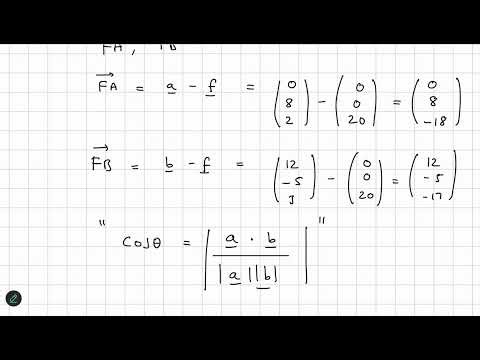 An Interesting looking Vectors problem.