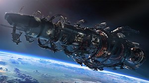 Fractured Space gameplay: giant spaceships blow each other up