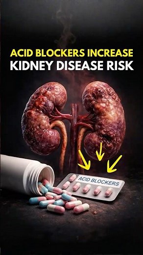 Acid Blockers Increase Kidney Disease Risk