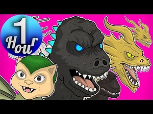♪ GODZILLA VS KING GHIDORAH THE MUSICAL - Animated Song (1 Hour)