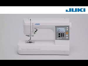 JUKI 家庭用ミシン HZL-G100B 360度回転動画