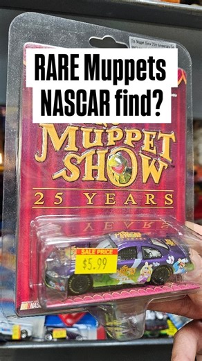 JustinTalksPuppets on Instagram: "RARE Muppets NASCAR find? In 2002, NASCAR teamed up with the Muppets for a marketing campaign that involved plush toys, die-cast cars and other merchandise meant to promote a series of car designs used to decorate cars in the organization's primary Winston Cup Series. All of the Muppets special paint schemes were driven in the NASCAR Sprint Cup, Tropicana 400 at Chicagoland Speedway on July 14, 2002. Shout-out to @groovyghostvintage ............. #muppets #kermi