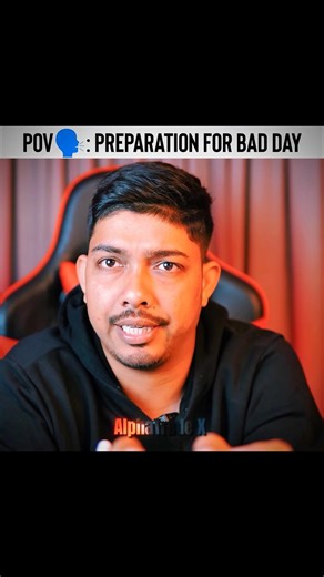 PREPARATION FOR BAD DAY 📈💸