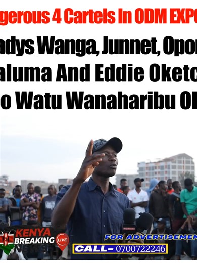 ODM Faces Internal Crisis: Calls for Accountability