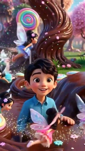 The Magical Map to Fairyland 🧚‍♀️ | Ahmed's Chocolate Fairy Adventure | Amazing Kids Story