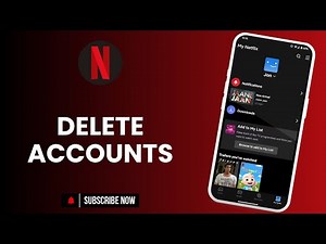 How to Delete Accounts on Netflix