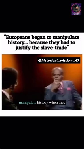Historical Wisdom on Instagram: "How Europeans Manipulated History to Justify the Slave Trade | Dr. John Henrik Clarke #history #DrJohnHenrikClarke #BlackHistory #SlaveTrade #TruthAboutHistory #RewritingHistory #AfricanHistory"