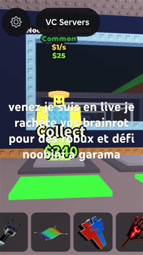Venez en force #stealabrainrot #roblox