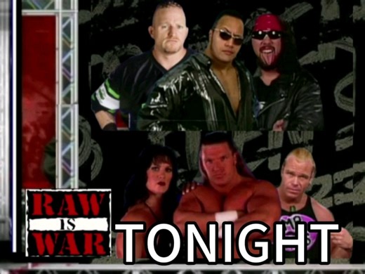 WWF DX vs DX &The Rock Raw1999-7-12