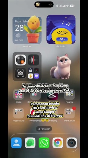 Desain Pembuatan QR Code Review Google Maps by Inagrafis #reviewgooglemaps #inagrafis