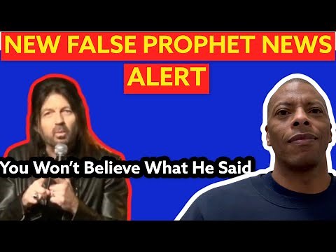 FALSE PROPHET NEWS (What Pastor Robin Bullock Said)
