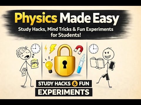 Physics Made Easy Study Hacks, Mind Tricks & Fun Experiments for Students!