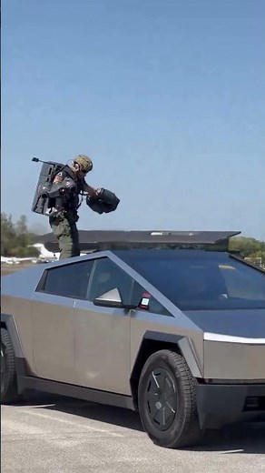 "Flying Into the Future: Testing the Ultimate Helicopter Backpack! #adventuresinmusictourism @tesla