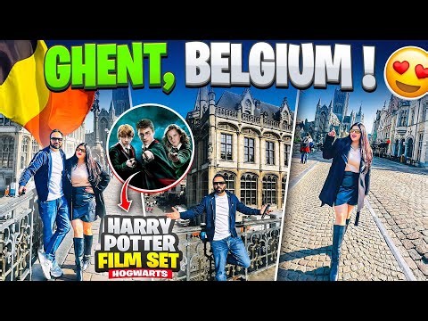 Is This Harry Potter Town In Belgium? 😱| Belgium Travel Vlog | Indian Youtuber In Europe 