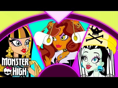 Spin the Wheel of Most Fashionable Looks! 👚 | Monster High