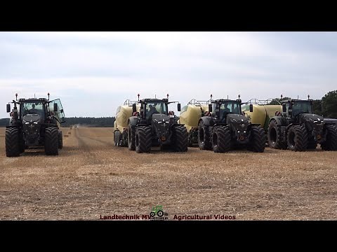 Fendt - Krone - Claas / Ballen Pressen - Baling Straw 2022 pt.1