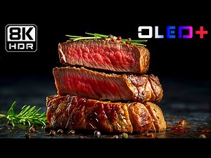 OLED DEMO - Food Nutrition in 8K HDR | Dolby Vision™