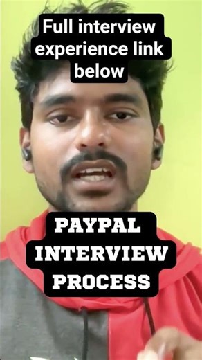 PayPal Interview Process | #shorts #shortsfeed #tech #interview #coding