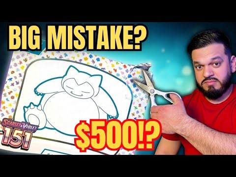 I Spent Over $500 on Pokémon 151… Huge Mistake