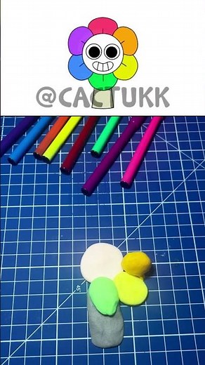 My Sprunki OC: Dandy! | I made a NEW stop-motion character from clay! 🌟