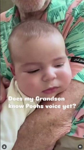 Iconic 'Winnie the Pooh' voice actor's grandson hears Pooh's voice for first time