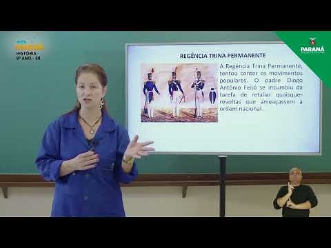 2022 | Resumo da Aula | 8º Ano | História | Aula 58 - Regências Trina e Una