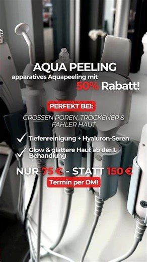 Aqua Peeling – wenn die Haut schon während der Behandlung auflebt.