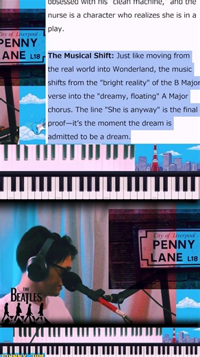Beatles Analysis: Penny Lane The "Very Strange" Truth 🎩 Johnny JAM🎸 short