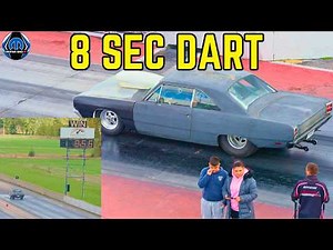 8 second dodge dart drag races