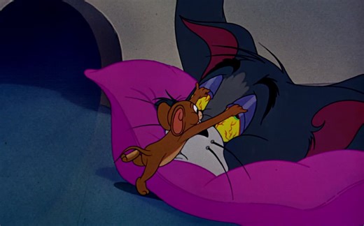 偷懒的猫 Sleepy-Time Tom（猫和老鼠）