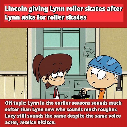 Lincoln and Lynn interactions in Project Loud House