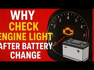 Why Check Engine Light After Battery Change