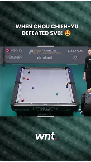 Throwback to Chou Chieh-Yu’s famous win over SVB at 2023 #PremierLeaguePool 🤩 #nineball
