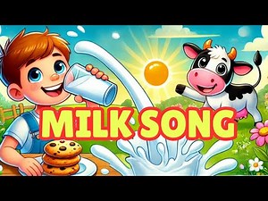 Milk Song for Kids | Fun Poem for Preschoolers | mf kids