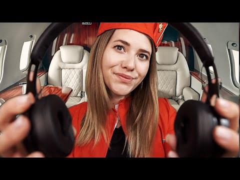Dein ASMR FLUG mit SLEEPY AIRWAYS erwartet dich ✈️ Flight Attendant Roleplay | Deutsch/German