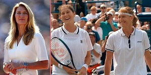 "She's not a nightmare yet, I hope she doesn't become one" - When Steffi Graf commented on losing 1990 French Open final to Monica Seles